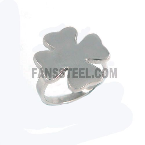 FSR08W72  Irish Shamrock Flower Ring